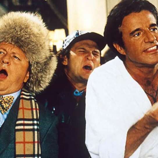 Christian De Sica e Massimo Boldi