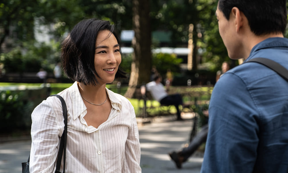 Greta Lee in Past Lives