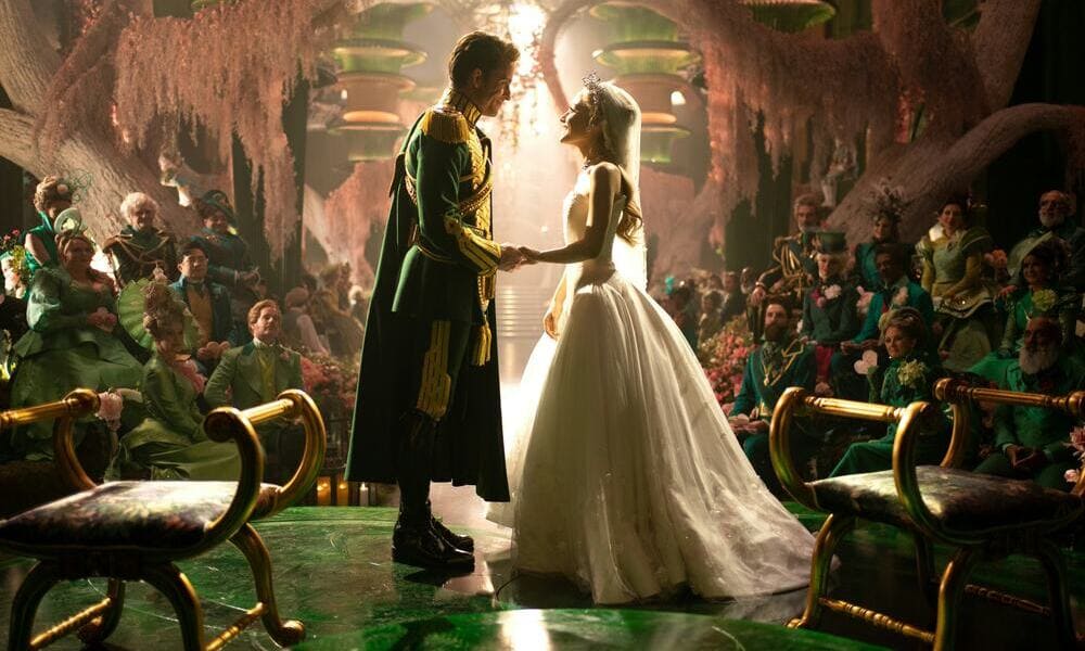 Wicked: For Good, l’abito da sposa di Glinda