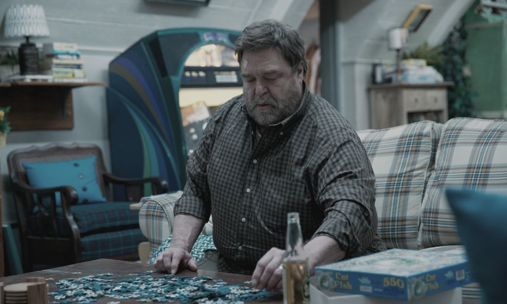 10 cloverfield lane, scena con john goodman